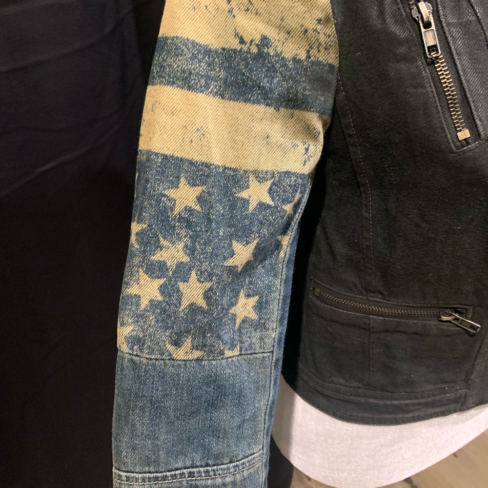 Multicolored Denim Jacket - Picture 5 of 5